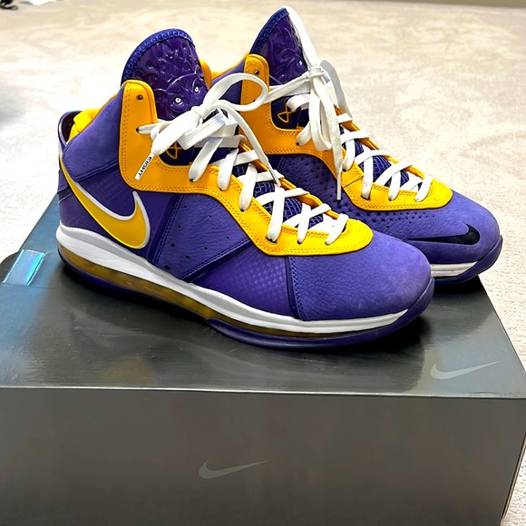 nike lebron 8 lakers
